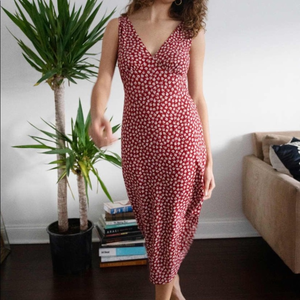 Reformation Ares Midi Dress